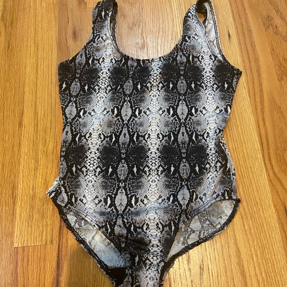 Cheryl Kids Snake Skin One Piece